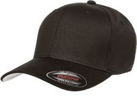 Yupoong V-Flexfit Cotton Twill Cap in Navy, Red, Royal & White thumbnail 4