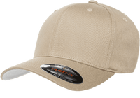 Yupoong V-Flexfit Cotton Twill Cap in Navy, Red, Royal & White thumbnail 7