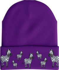 Ziva Zebra Reflective Insulated Beanie with 3M Thinsulate thumbnail 3