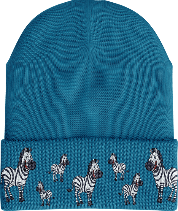 Ziva Zebra Beanie