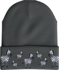 Ziva Zebra Reflective Insulated Beanie with 3M Thinsulate thumbnail 4